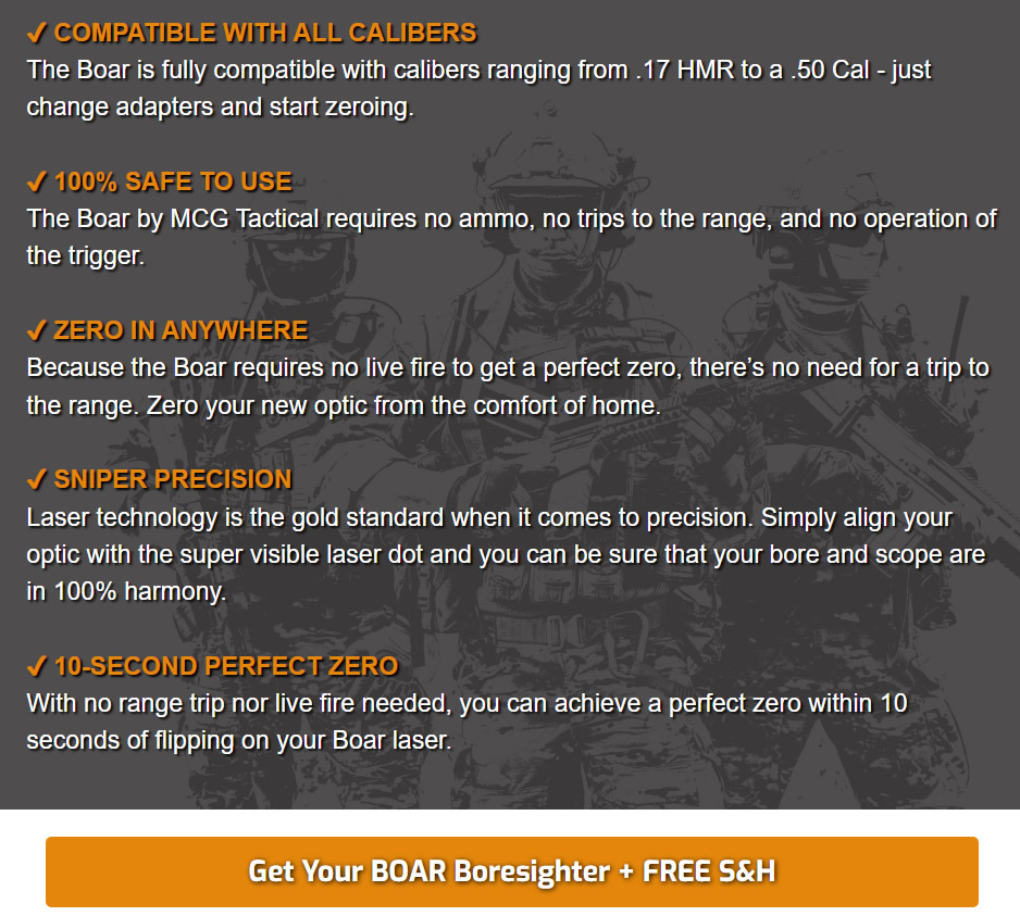 MCG Tactical Boar Laser Boarsighter Review | See Top Reviews