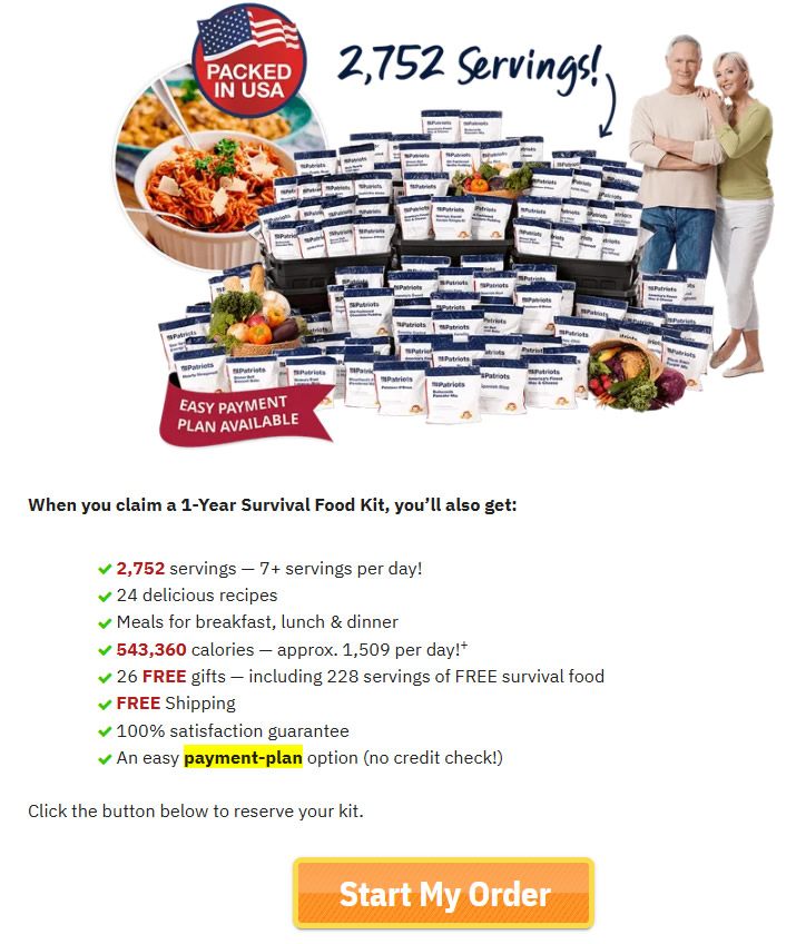 4Patriots 1 Year Food Supply Review: Survival Kits That Deliver on Cost and Security