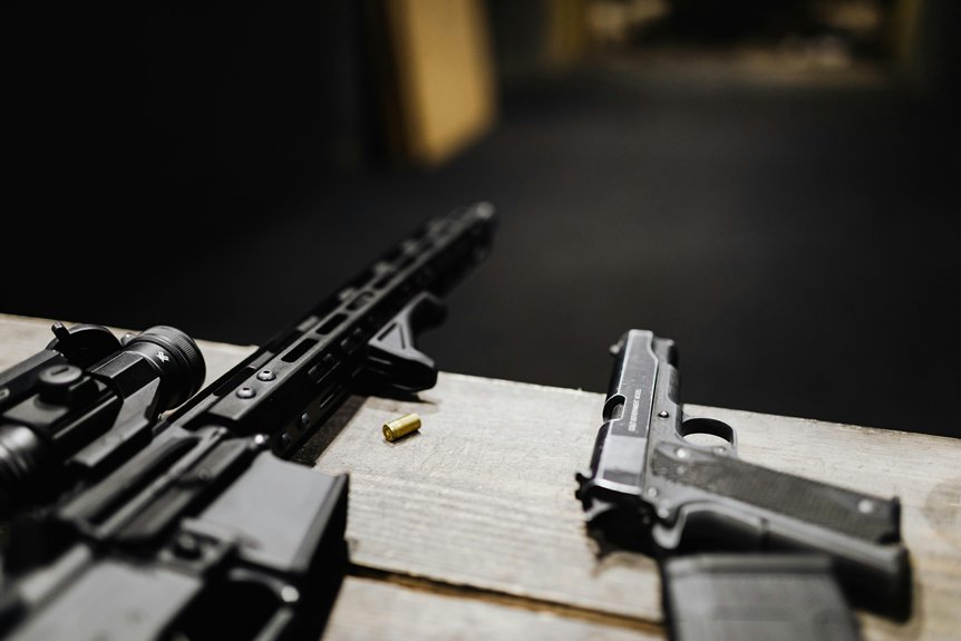 pistol shooting target types